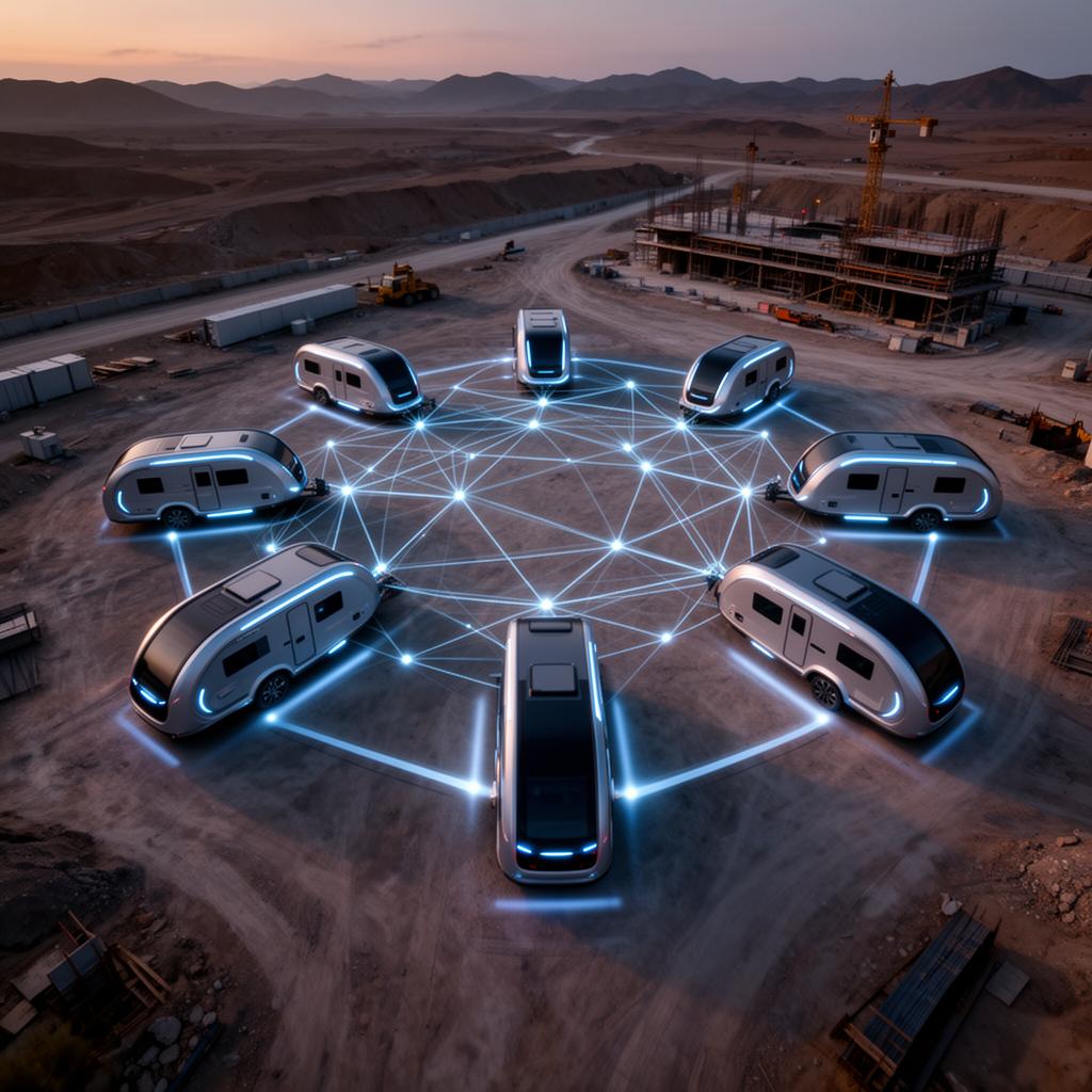 Pod fleet network mesh